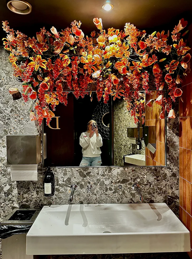 Restaurant styling - Wonders bergen - Instagram hoek