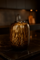 Vaas - Cheetah goud - glas