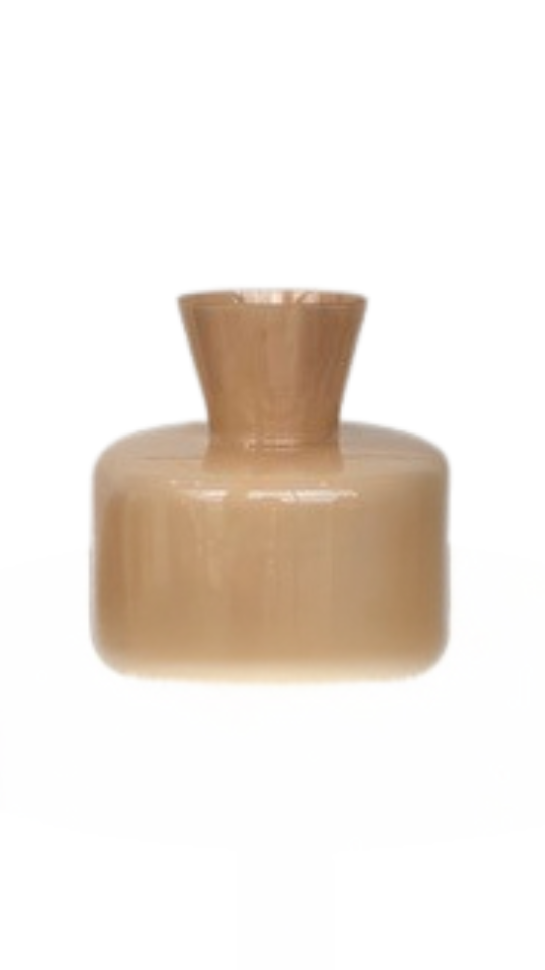 BEAU NATURAL BEIGE NECK SPHEREVASE ASS 26X25