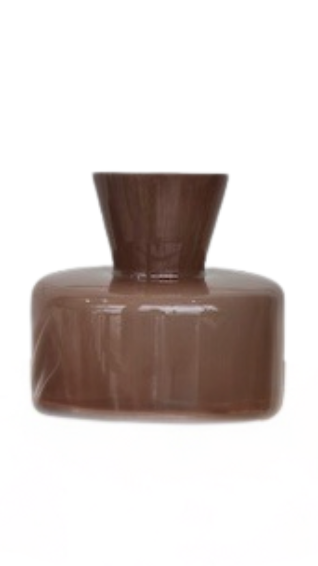 BEAU NATURAL BROWN NECK SPHEREVASE ASS 26X25