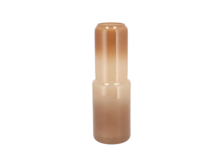 May natural brown vase long 9x9x25cm