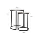 Bijzettafel Lexington set van 2 (White)