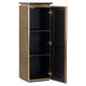 Kolom Ironville 1-deur (Black/gold)