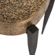 Bijzettafel Declan (Black/gold)