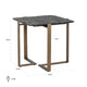 Bijzettafel Sterling (Brown)