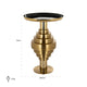 Bijzettafel Renao (Black/gold)