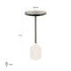 Bijzettafel Aurora 27Ø (White)