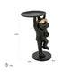 Bijzettafel Bullie (Black/gold)