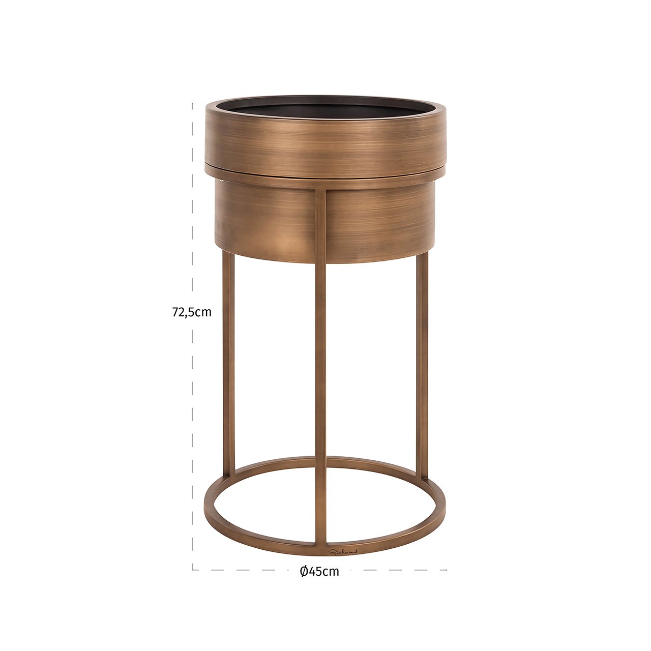 Plantenbak Chadd (Brushed Gold)