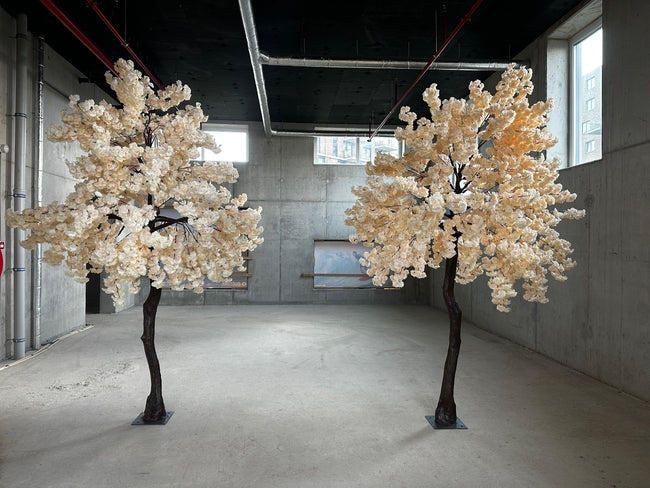 Blossom tree peach 320cm - Zijden boom- Kunst boom- duurzaam