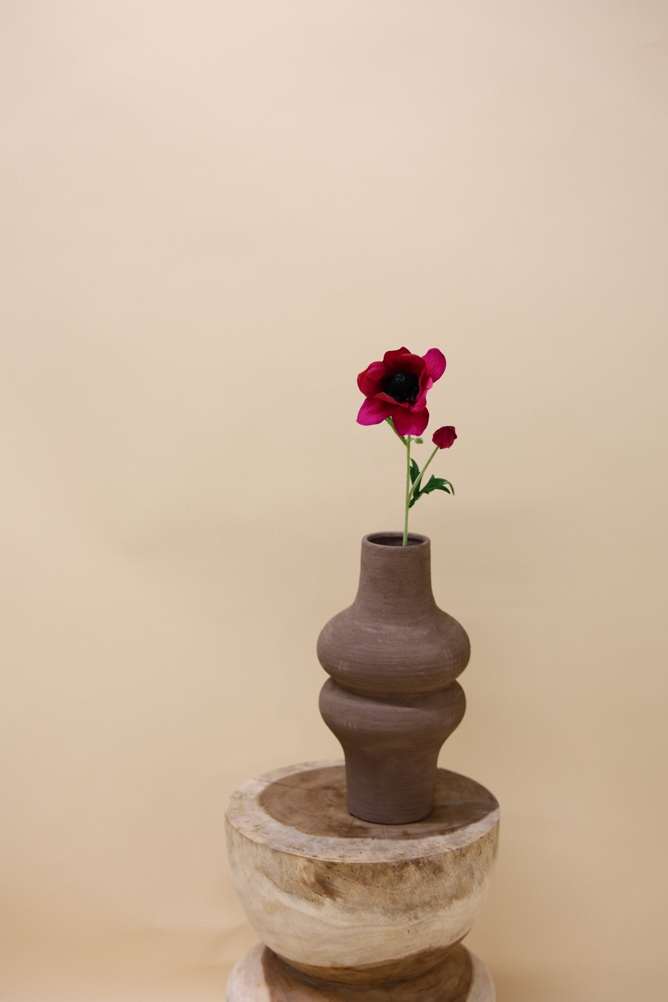 Anemoon Mina 63 cm - Luxe zijden bloemen boeket - Kunstbloemen van Sharon Flowers