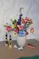 Bont Royaal - zijden boeket - Luxe zijden bloemen boeket - Kunstbloemen van Sharon Flowers
