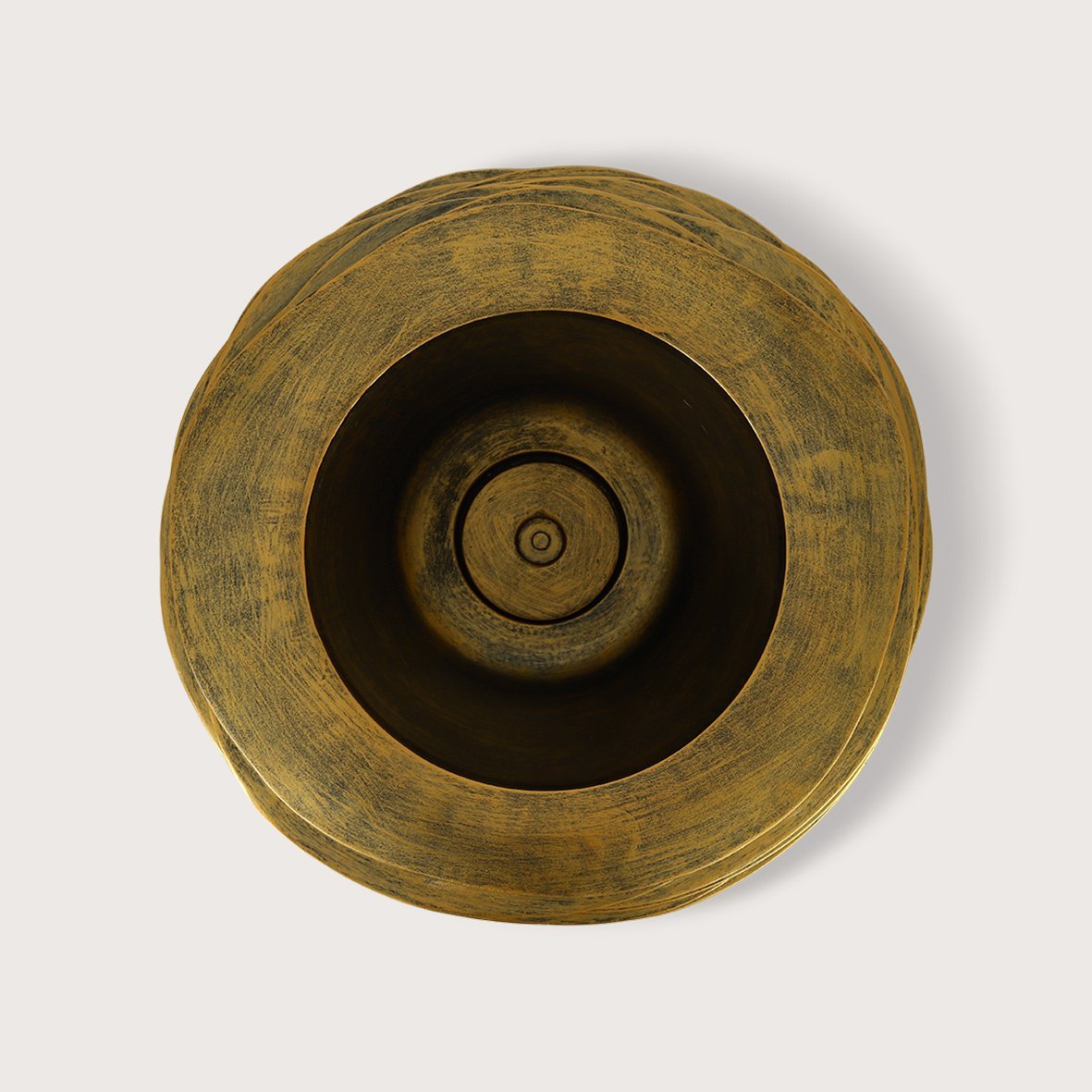 Bowl Roza Goud D65 H45 - Luxe zijden bloemen boeket - Kunstbloemen van Sharon Flowers