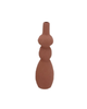 Indre woods bottle 8x8x29cm - per stuk - 3 kleuren - Luxe zijden bloemen boeket - Kunstbloemen van Sharon Flowers