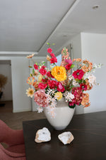 Zijdenboeket Kimmylien big - Kunstbloemen boeket - zijden bloemen