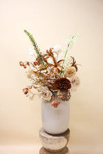 Nude Luxueus - zijden boeket - Luxe zijden bloemen boeket - Kunstbloemen van Sharon Flowers