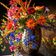 Pot Honey Goud D42 H55 - Luxe zijden bloemen boeket - Kunstbloemen van Sharon Flowers