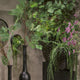 Pot Honey Zwart D54 H65 - Luxe zijden bloemen boeket - Kunstbloemen van Sharon Flowers