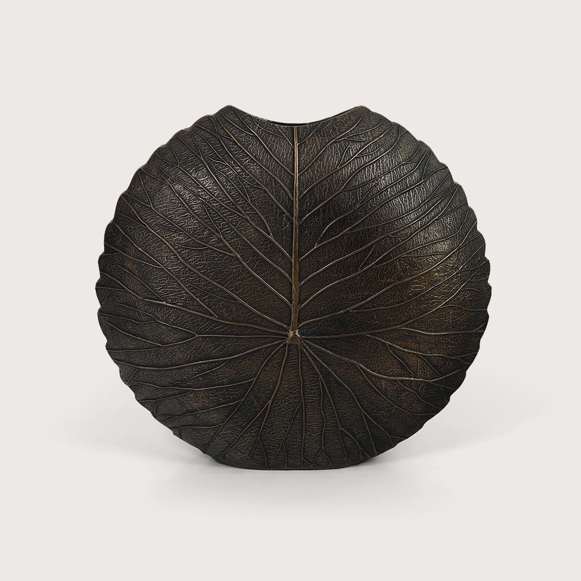 Pot Lotus Koper L46 B15 H48 - Luxe zijden bloemen boeket - Kunstbloemen van Sharon Flowers
