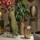 Pot Nino Goud D50 H72 - Luxe zijden bloemen boeket - Kunstbloemen van Sharon Flowers