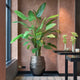 Pot Roza Koper D64.5 H80 - Luxe zijden bloemen boeket - Kunstbloemen van Sharon Flowers