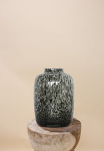 Vaas - Cheetah zwart - glas - Luxe zijden bloemen boeket - Kunstbloemen van Sharon Flowers