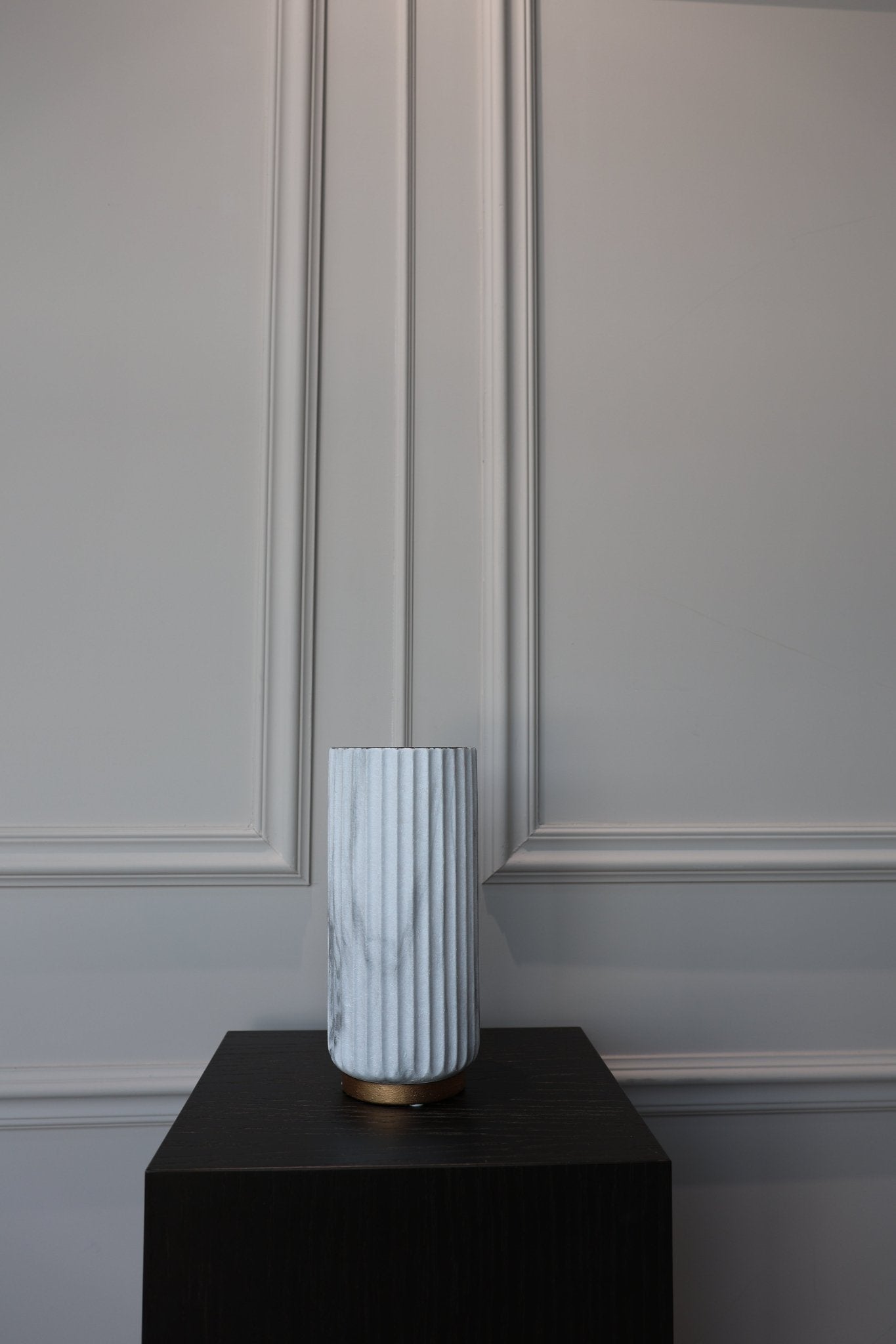 Vaas - Ribbel - Luxe zijden bloemen boeket - Kunstbloemen van Sharon Flowers