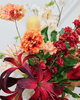 Zijdenboeket cozy - Luxe zijden bloemen boeket - Kunstbloemen van Sharon Flowers