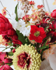 Zijdenboeket cozy - Luxe zijden bloemen boeket - Kunstbloemen van Sharon Flowers