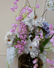 Zijdenboeket Lovely - Luxe zijden bloemen boeket - Kunstbloemen van Sharon Flowers