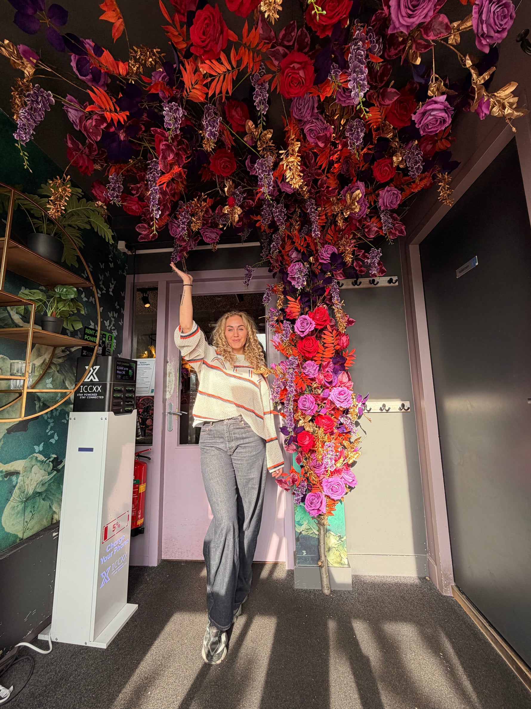 Een Bloemenboom als Eyecatcher bij de Entree van Joseph aan de Poel