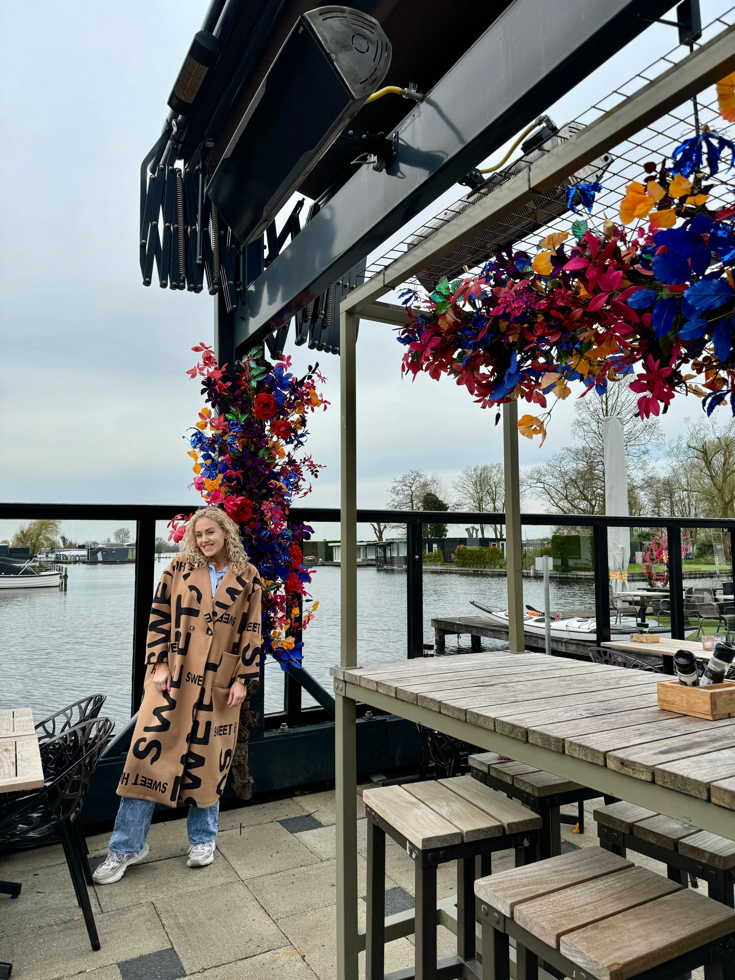 Joseph aan de Poel - Brasserie de Haven - Terras styling - Sharon Flowers