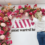 Most Wanted Luxery - Zijden bloemen styling - Instagram hoek - Sharon Flowers