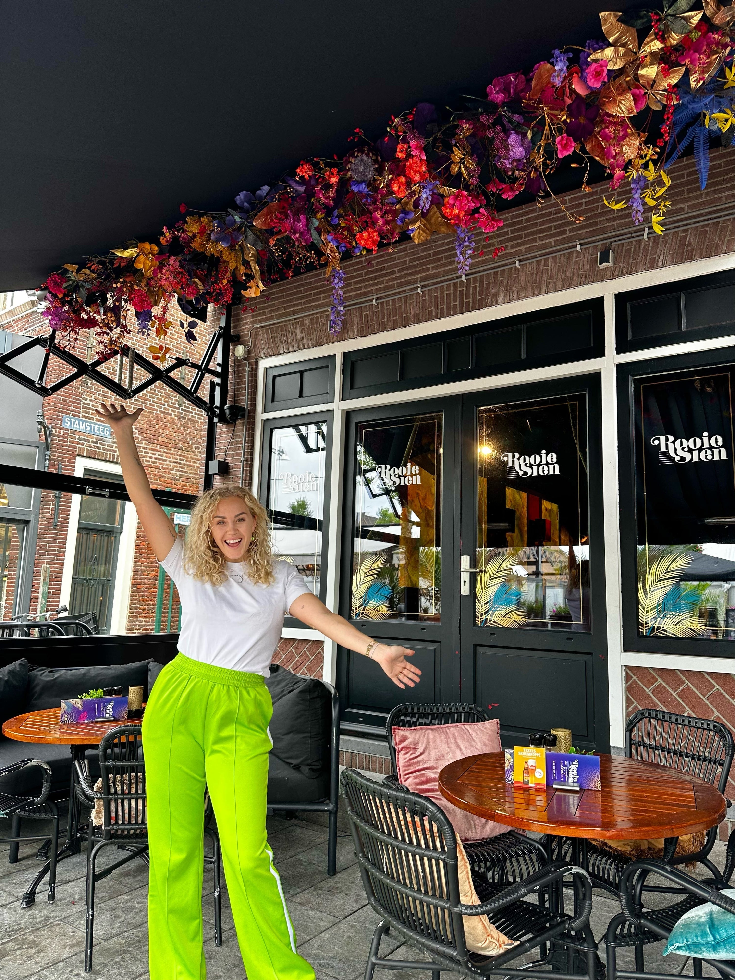 Rooie Sien Purmerend - Terras styling - Sharon Flowers