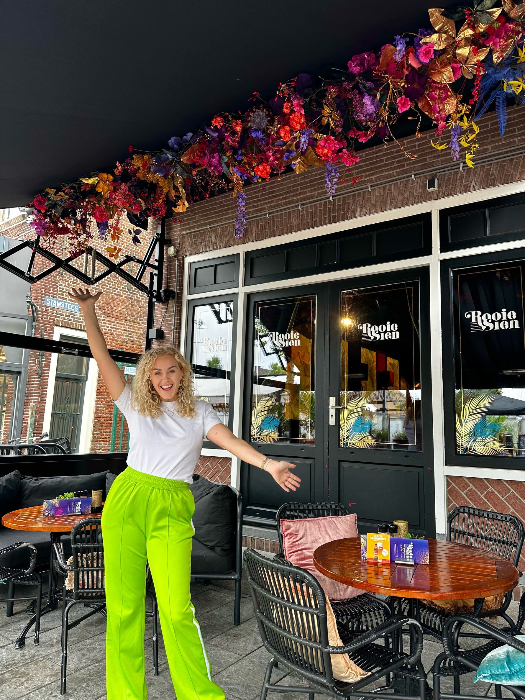 Rooie Sien Purmerend - Terras styling - Sharon Flowers