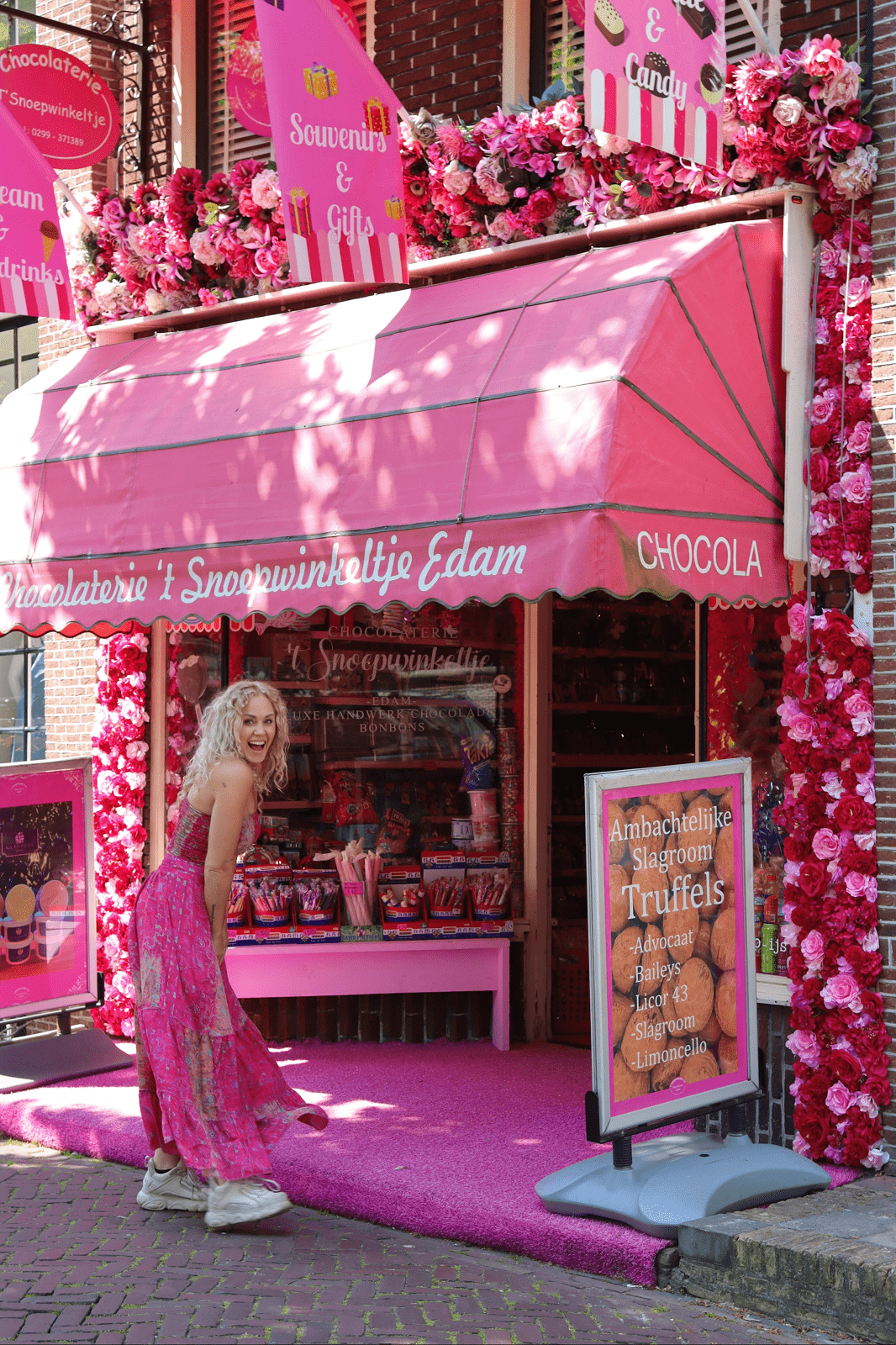 't Snoepwinkeltje Edam - Winkel styling - Sharon Flowers