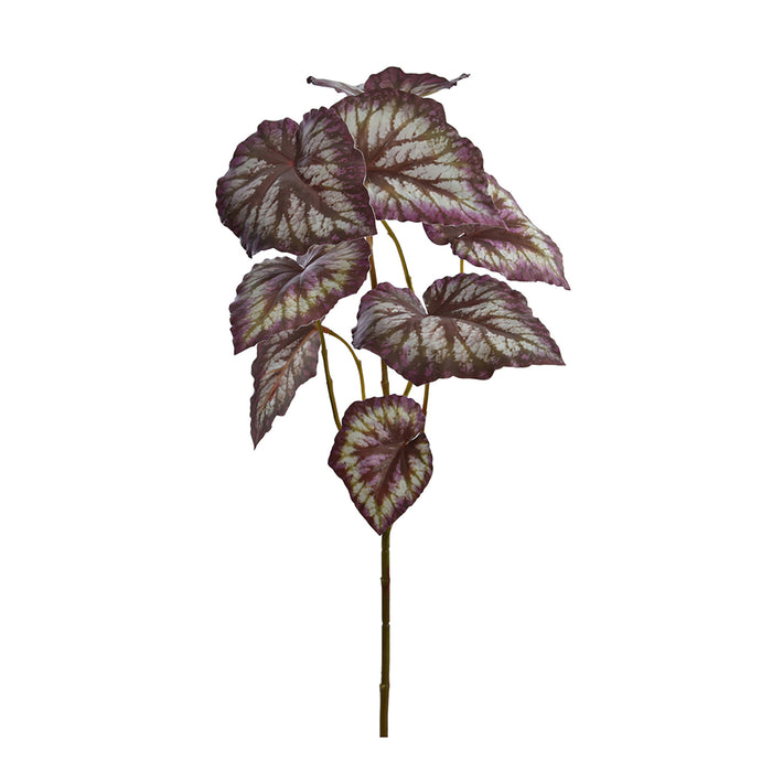 COLEUS LEAF SPRAY X 5 68CM PURPLE - Zijden bloem - Kunst bloem -duurzaam