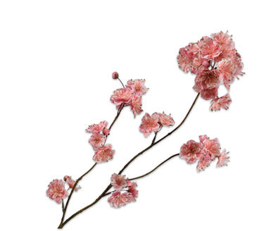 Losse zijdenbloem - Bloesem  Roze - 84 cm