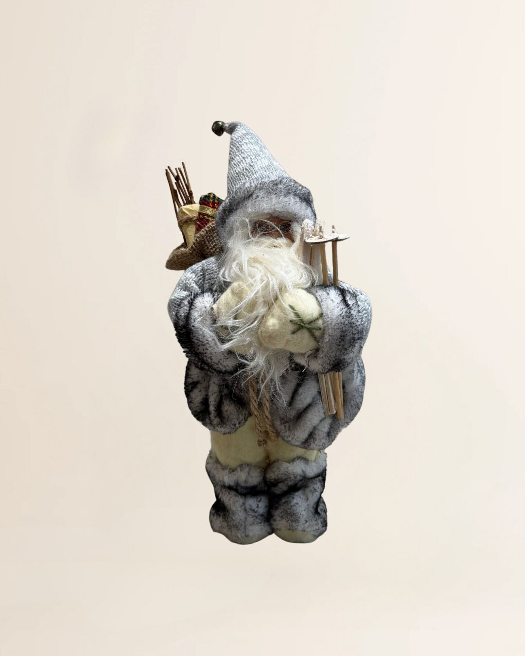 Kerst Artikel - Kerstman Wit 40H