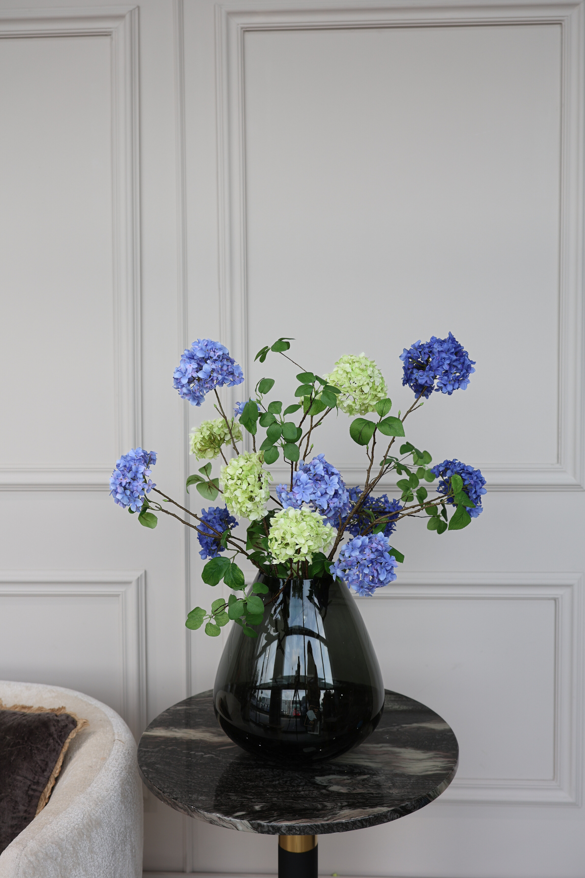 Zijdenboeket Amara - Kunstbloemen boeket - zijden bloemen