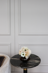 Zijdenboeket Nudéé small - Kunstbloemen boeket - zijden bloemen