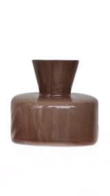 BEAU NATURAL BROWN NECK SPHEREVASE ASS 26X25