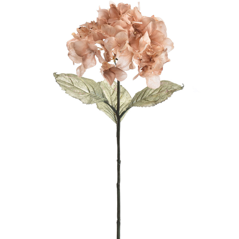 HORTENSIA 75CM BEIGE - Zijden bloem - Kunst bloem -duurzaam