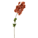 Losse zijden bloem Hortensia marsala 90 cm