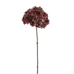 Losse zijden bloem Hortensia paars 74 cm