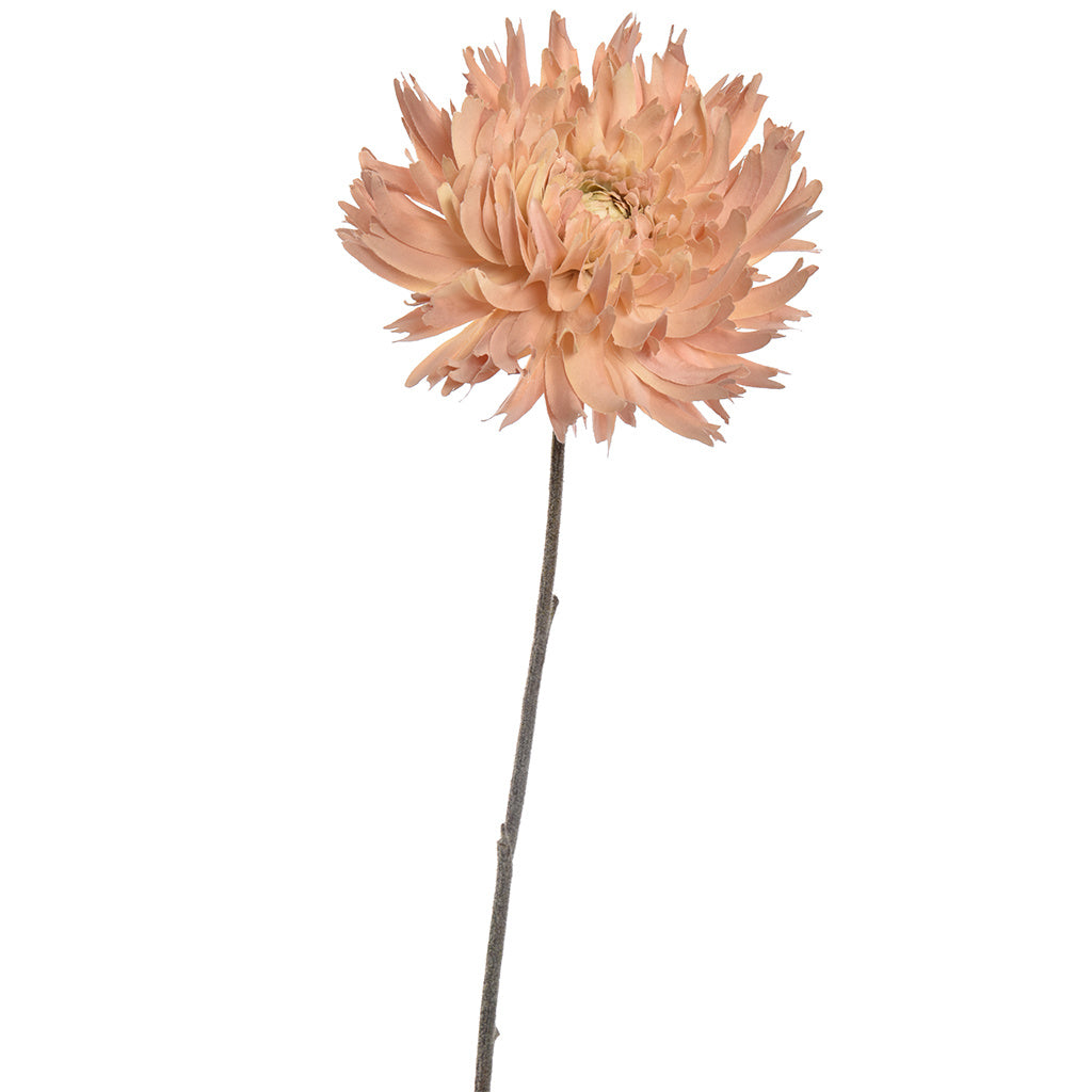 CHRYSANT 56CM PEACH - Zijden bloem - Kunst bloem -duurzaam
