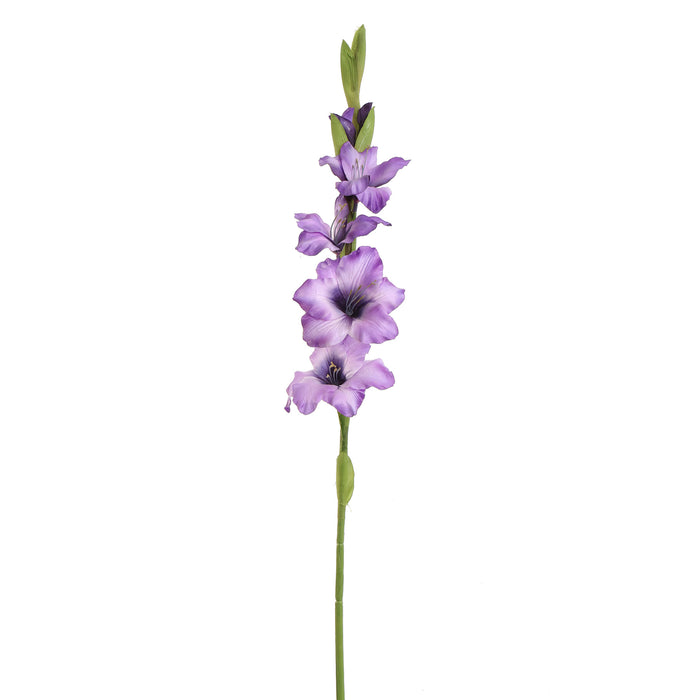 GLADIOLUS 85CM PURPLE - Zijden bloem - Kunst bloem -duurzaam