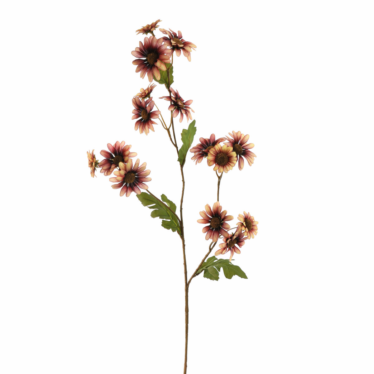 Losse zijden bloem Margriet mauve 87 cm