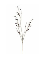 Losse zijden bloem Pimpernel bordeaux 105 cm