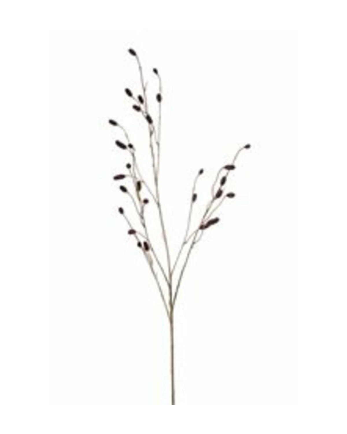 Losse zijden bloem Pimpernel bordeaux 105 cm